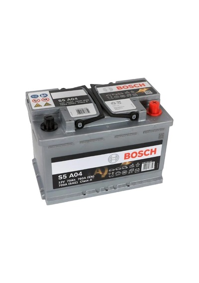0092s5a040 - S5 70 Ah Agm - 760m. Akım A En / 70ah - Bosch