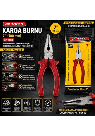 Saplı Kargaburnu Pense Belirtilmemiş