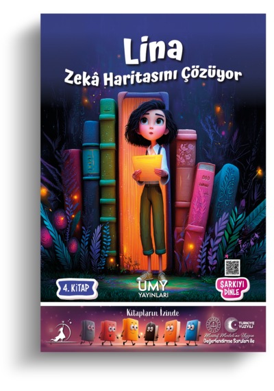 Umy Yayınları Lina Zekâ Haritasını Çözüyor - Çocuklar İçin Dijital Detoks Ve Problem Çözme Becerisi Geliştiren Kitap