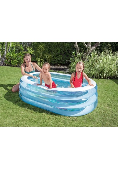Intex Şeffaf Oval Çocuk Havuzu Ih57482