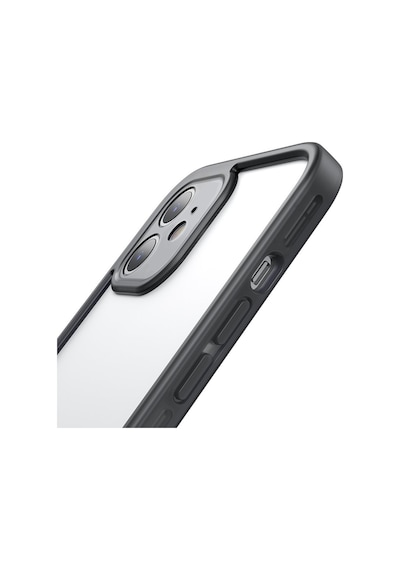 Baseus Apple Uyumlu iPhone 12 Mini Kamera Lens Koruyuculu Frame Kilif 155800175 - Renk / Siyah