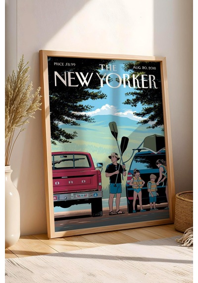 The New Yorker Çerçeveli Tablo August 20 2018