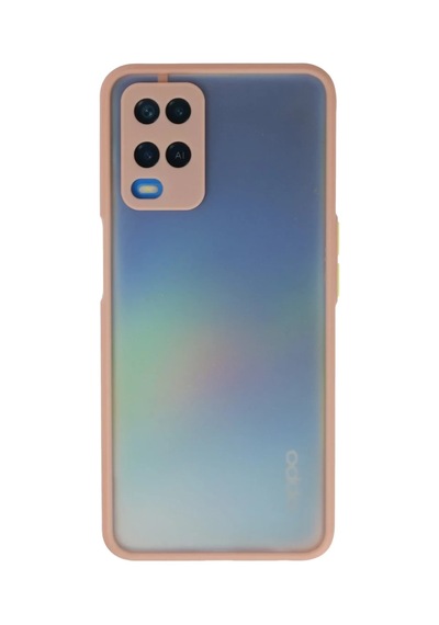 Oppo A54 4g Uyumlu Kılıf Montreal Silikon Kapak - Pembe