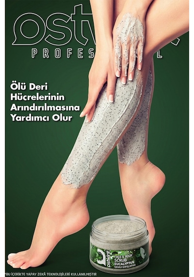 Ostwint Yüz Maskesi Scrub 300Ml. Okaliptus