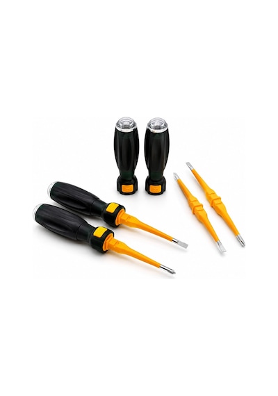 Eltaş Lrd-160 Kontrol Kalemi Ve Tornavida - 2'si 1 Arada Düz Ve Yıldız Uçlu- 18'li Paket Diğer