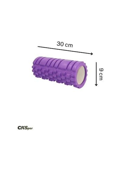 Foam Roller Siyah Yoğun Egzersiz Sonrası Kas Açıcı Masaj Rulosu Çok Renkli