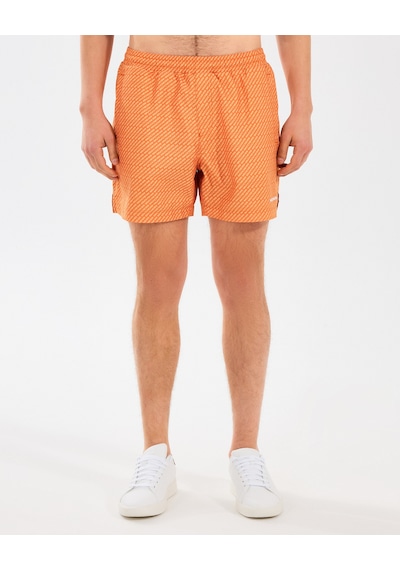 Skechers M 5 Inch Allover Print Swimshort Erkek Turuncu Deniz Şortu S2510008-700 Turuncu