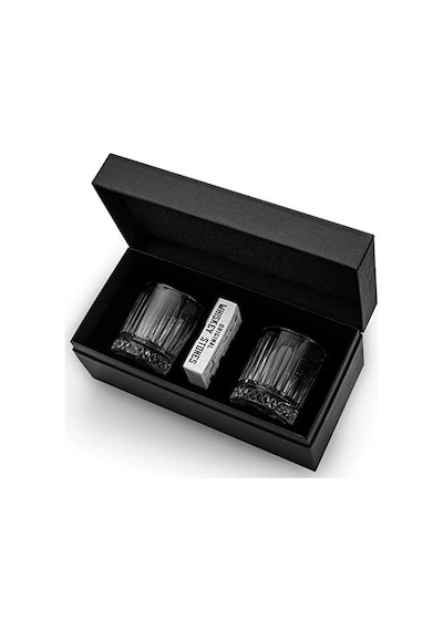 Premium Kutulu Glasgow 2'li Viski Kadeh Seti 1