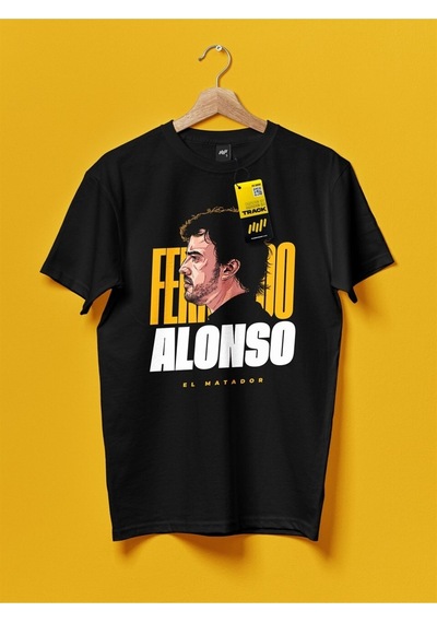 Flood Of Style Fernando Alonso El Matador Siyah T-shirt