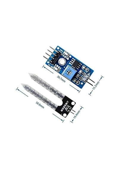 Toprak Nem Sensörü Higrometre Soil Moisture Sensor 0