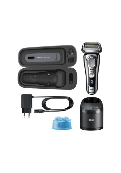 Braun Series 9 Pro Premium Elektrikli Tıraş Makinesi, 4+1 Tıraş Başlığıyla, Erkek Elektrikli Tıraş Makinesi, Prolift Düzeltici, Powercase, 5'i 1 Arada Temizleme İstasyonu, Almanya'da Üretilmiştir, Islak Ve Kuru, 9497cc, Gümüş Braun Series 9 Pro Premium Elektrikli Tıraş Makinesi, 4+1 Tıraş Başlığıyla, Erkek Elektrikli Tıraş Makinesi, Prolift Düzeltici, Powercase, 5'i 1 Arada Temizleme İstasyonu, Almanya'da Üretilmiştir, Islak Ve Kuru, 9497cc, Gümüş