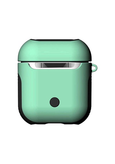 Lexroo Apple AirPods Uyumlu Kılıf Shockproof Silikon - Beyaz