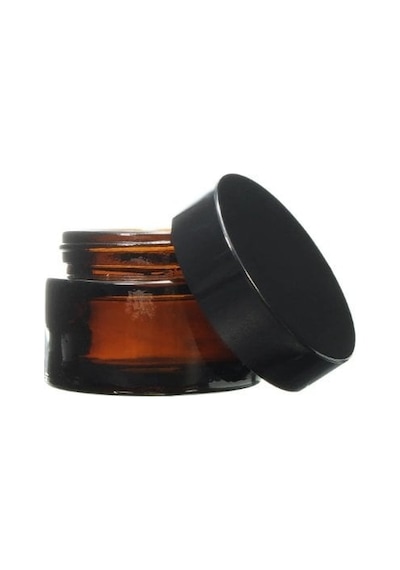 Amber Renkli Cam Krem Kavanozu 30 Ml 96 Adet
