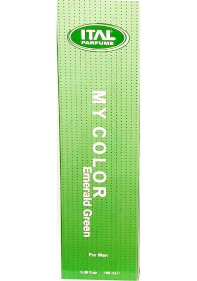 Ital Parfume My Color Emerland Green Erkek Parfüm EDT 100 ML