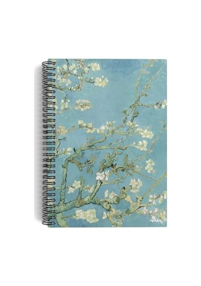 Vincent Van Gogh/almond Blossom,1890 Spiralli Defter 01 A5 Çizgisiz 100 Sayfa Sanat