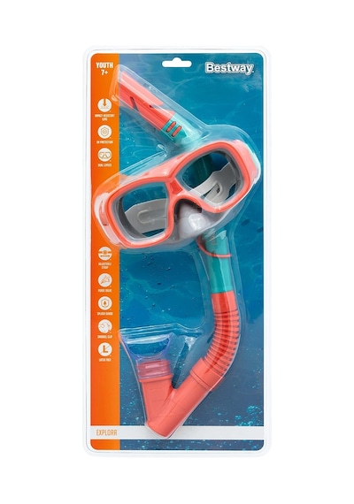 Bestway Explora Kids 7+ Şnorkel Maskesi Çok Renkli