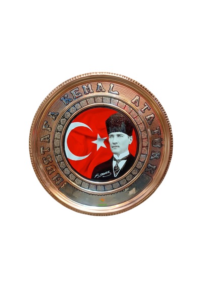Atatürk Tablo Bakır Tablo M.k.atatürk Tablosu Özel Elişçiliği