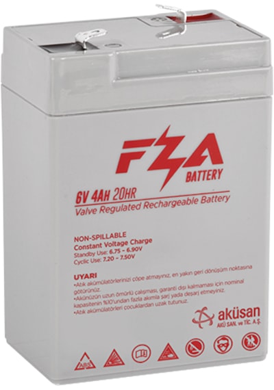 Fza 6 V 4 Ah Agm Akü