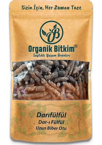Organik Bitkim Dar-ı Fülfül (Uzun Biber) 50 gr
