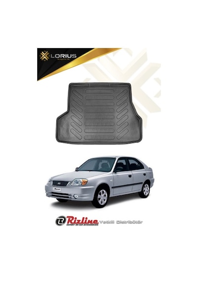 Rizline Hyundai Accent Admire 2000-2005 3D Bagaj Havuzu