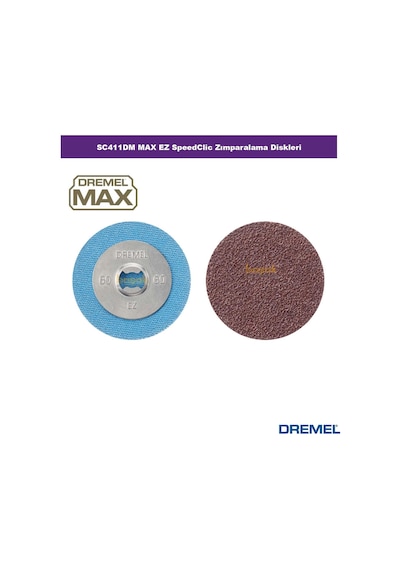 Dremel Sc 411dm Max Ez Speedclıc: Zımpara Diski