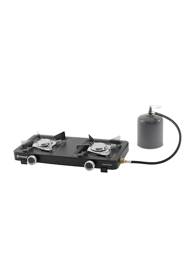 Outwell Asama Duo Burner Portatif İkili Kamp & Karavan Ocağı Siyah