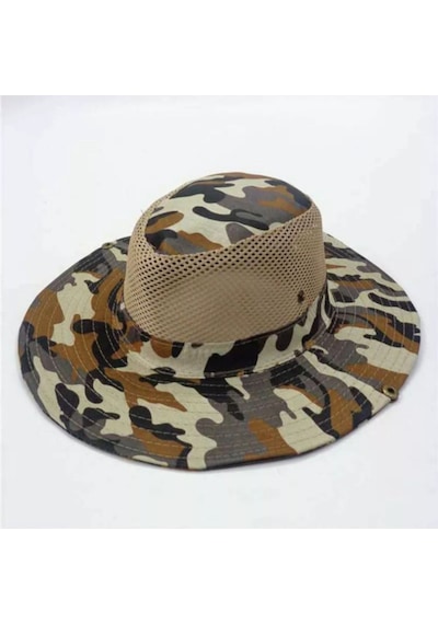 Kardelen Butik Denizli Sniper Camouflage Şapka 56-58 Cm Bakır Bakır