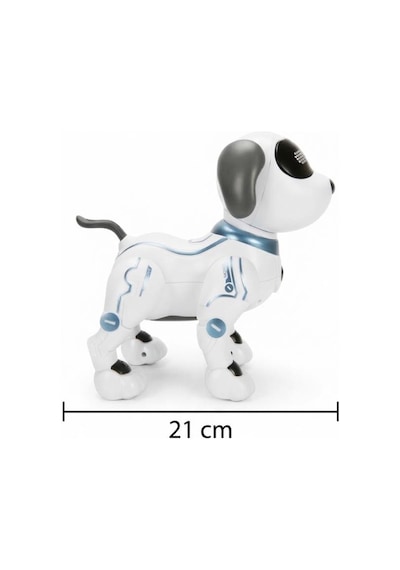 7 Farklı Sesli Komutu Anlayabilen Proglamlanabilir Uzaktan Kumandalı Etkileşimli Oyuncak Robot Köpek