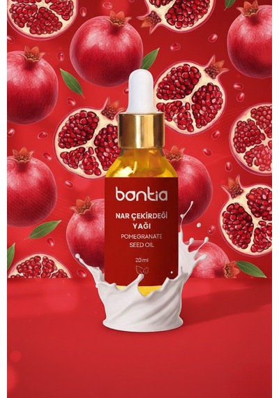 Nar Çekirdeği Yağı 2x20 Ml Saf Soğuk Sıkım Cilt Yenileyici 40 ML