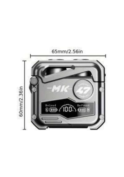 Bluetooth Kulaklık Dokunmatik Kontrol Tws Kablosuz Kulaklık Hi-fi Stereo Mk47