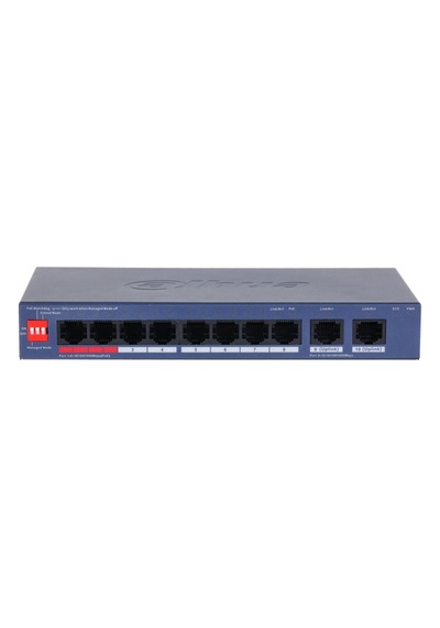 Dahua Cs4010-8gt-110 8 Port Gıgabıt + 2 Port Gıgabıt Rj45 Uplınk Cloud Yönetilebilir 110w Poe Metal