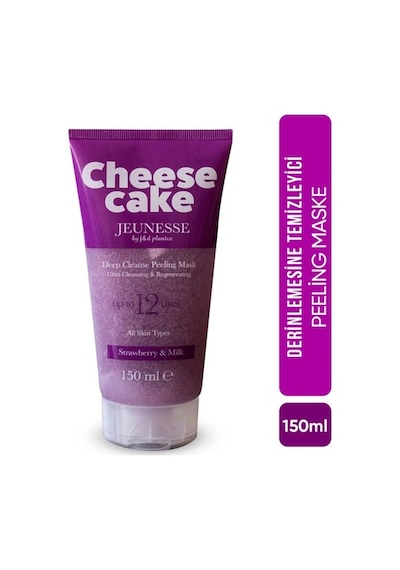Jeunesse Cheesecake Peeling Maske 150 Ml Sıkılaştırıcı Etkili Tüm Cilt Tipleri İçin Derinlemesine Temizleyici