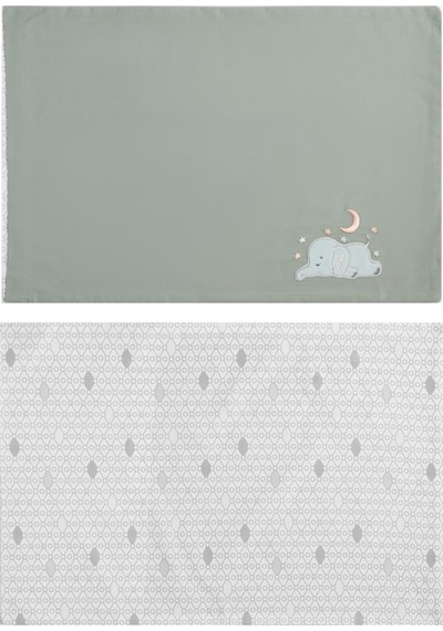 Gezenbebe Hero Nakışlı Bebek Ve Çocuk Yastık Kılıfı 40x60 Mavi