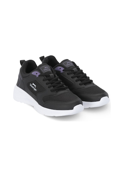 Slazenger Sırıus I Kadın Siyah / Mor Koşu & Yürüyüş Spor Ayakkabısı Siyah / Mor