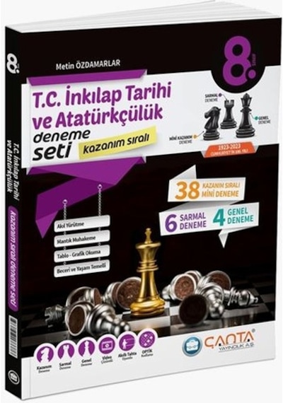 Çanta 8.sınıf İnkılap Tarihi Ve Atatürkçülük Kazanım Sıralı Deneme Seti