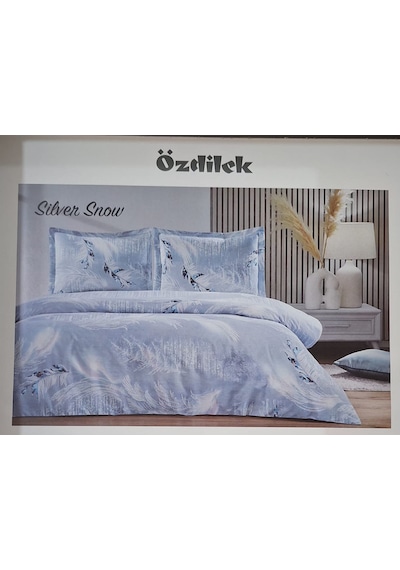 Özdilek Ranforce Tek Kişilik Nevresim Takımı Mavi