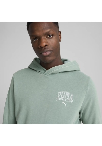 Puma Class Hoodie Yeşil Erkek Hoodie