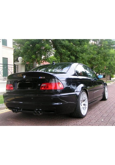 BMW 3 Serisi E46 Csl Spoyler Bagaj Üstü Piano Black Abs Plastik S