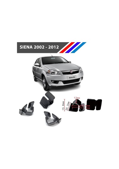 Fiat Siena Kaput Izalatör Klipsi 2002 - 2012 25 Adetli Paket