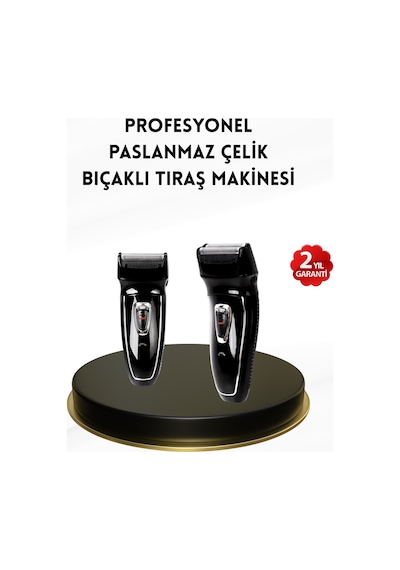 Uzun Pil Ömürlü Şarjlı Tıraş Makinesi Hızlı Şarj, Ergonomik Tasarım, Çok Yönlü Kullanım