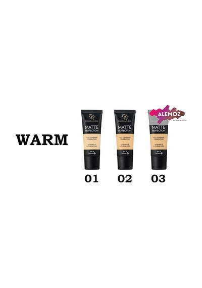 Matte Perfection Foundation - Natural 01 - Yoğun Kapatıcı Mat Fondöten Genel