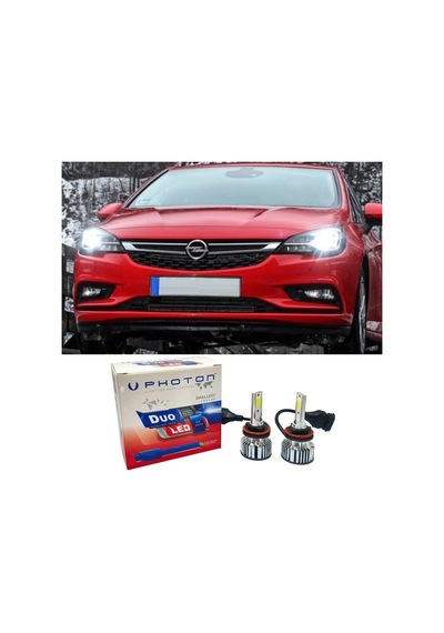 Opel Astra K Led Xenon Uzun Far Ampulü H1 Duo Yeni Seri Beyaz 2015+
