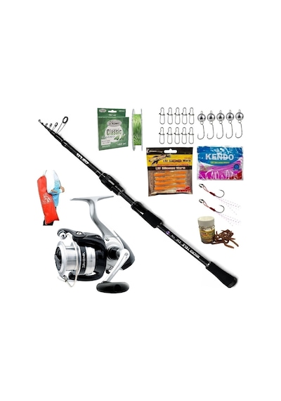 Oslo Micro Tele 2.10mt 1-10gr Daiwa Strikeforce 1000 Lrf Olta Takımı Seti