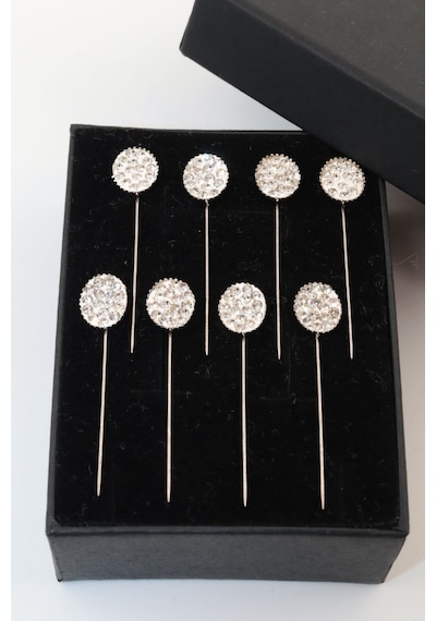 Numetal 8li Kristal Taşlı Beyaz Eşarp Iğnesi. Şal Iğnesi. Türban Iğnesi. Başörtü Iğnesi. Eşarp Ve Şal Iğnesi Gümüş Gri Numetal 8li Kristal Taşlı Beyaz Eşarp Iğnesi. Şal Iğnesi. Türban Iğnesi. Başörtü Iğnesi. Eşarp Ve Şal Iğnesi Gümüş Gri