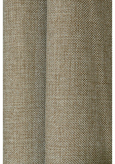 Nadia Halkalı Fon Perde Bronz 140x260 Bronz