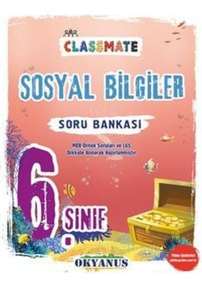 Okyanus 6. Sınıf Sosyal Bilgiler Classmate Soru Bankası
