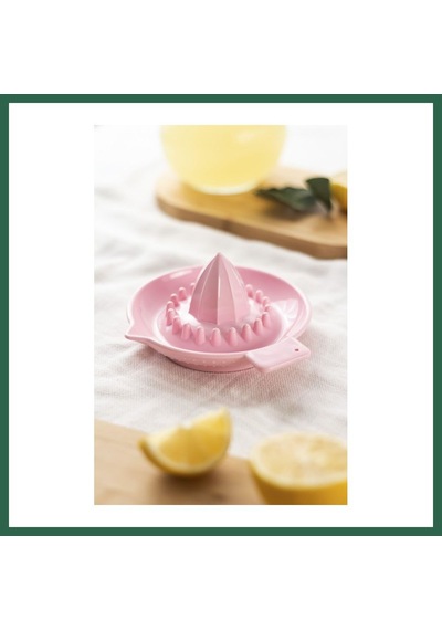 Bezos Akrilik Koyu Pembe Limon Sıkacağı Pratik Limon Sıkacağı Bzs01