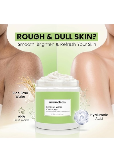 Pirinç Suyu Vücut Peelingi Aha Hyaluronik Asit 250 Ml