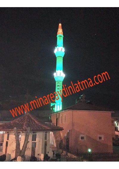 cami minare aydınlatma lambası kandil floresan armatür tüp led
