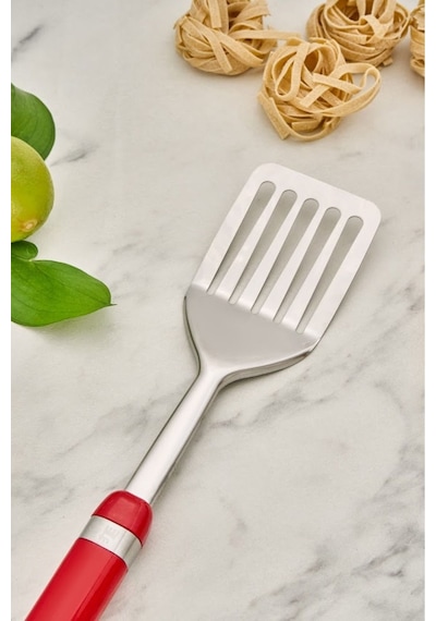 Karaca  Mastermaid Oluklu Spatula Kırmızı